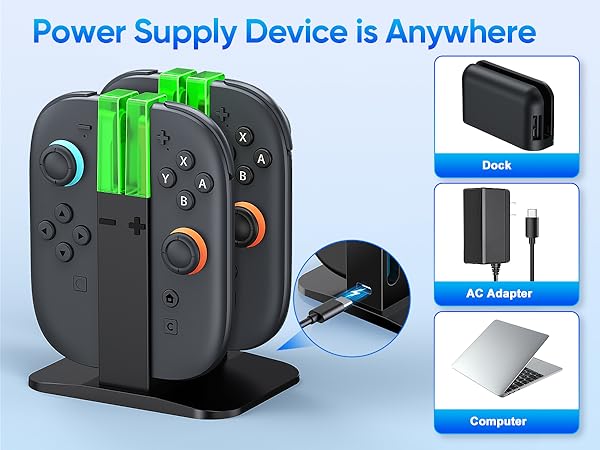 Swicth 2 charger station