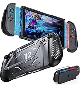 Switch 2 Protective Case with Kickstand, FYOUNG Dockable Hard PC Shell for Nintendo Switch 2 Cons...