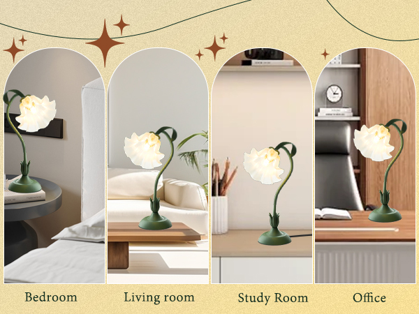 flower desk lamp