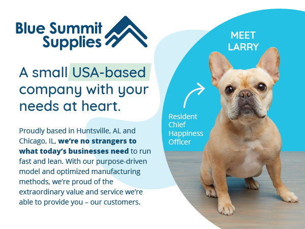 About Blue Summit Supplies and Larry