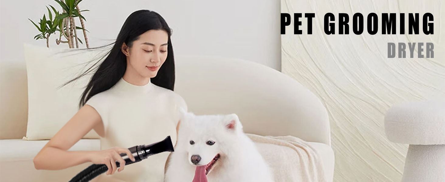 Dog Hair Dryer High Velocity Professional Dog Blow Dryer