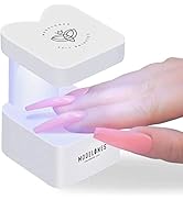 modelones Mini UV Light for Gel Nails, UV Nail Lamp, Nail Light for Gel Nails with 2 Timers for F...