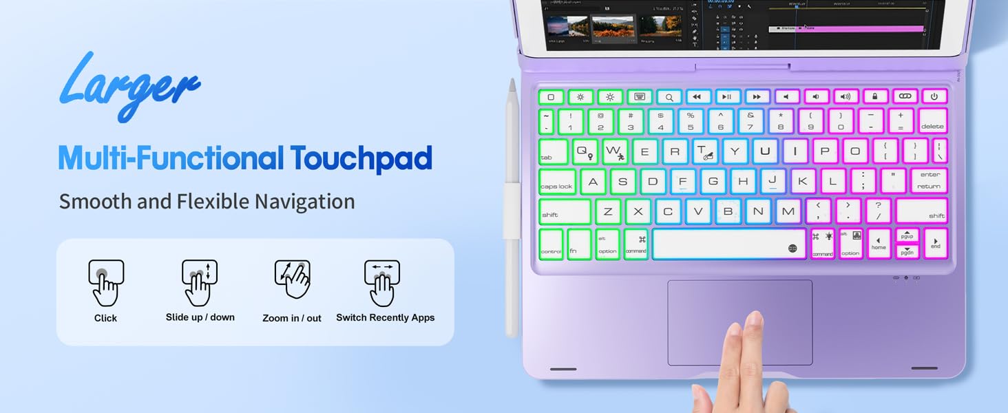 iPad 9th generation case with keyboard iPad keyboard 9th generation iPad 10.2 case with keyboard