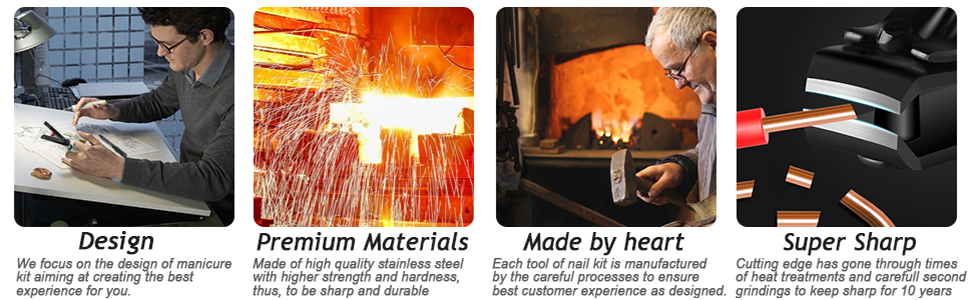 Best Manicure Kit 9 pieces set