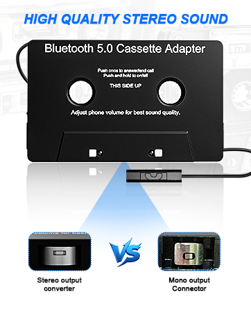 cassette tape aux cord for car