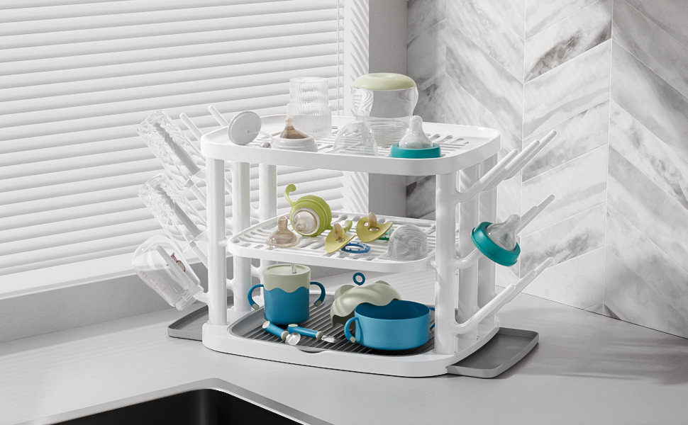 baby bottle drying rack