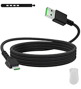 Zosvoses Razer Mouse Charging Cable Compatible with Razer Naga Pro 20000 DPI, Viper Ultimate, Dea...