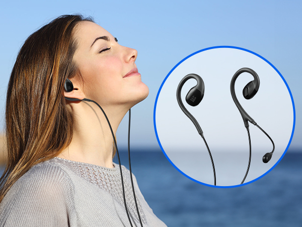 comfort comfortable for work from home headset online class call center wired earphones with cord