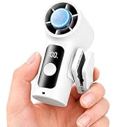 Sovrelon Portable Clip-On Mini Fan with Ice Cooler,Turbo Personal Handheld Mini Fan 3000mAh Recha...