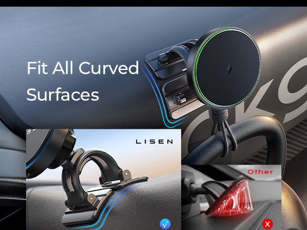 qi2 magsafe car mount charger