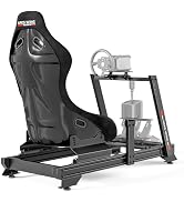 ARES WING Sim Racing Cockpit with Racing Seat, 8040 Aluminum Profile, Fully Adjustable, Compatibl...