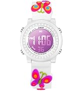 L LAVAREDO Kids Watches Girl Watches Ages 3-12 Sports Waterproof 3D Cute Cartoon Digital 7 Color ...