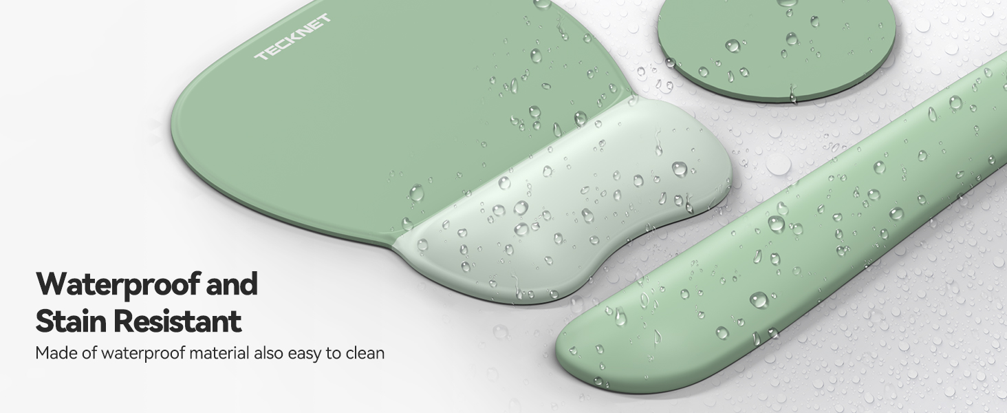 Waterproof &amp; Stain-Resistant Design Makes Cleaning Easier