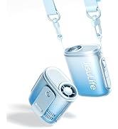 JISULIFE Portable Neck Fan, 100 Speed 40000RPM Cooling, Mini Personal Handheld Wearable Waist Fan...