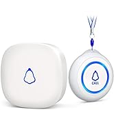 Caregiver Pager, Wireless Panic Buttons Elderly Monitoring Assistance Products for Seniors,Patien...