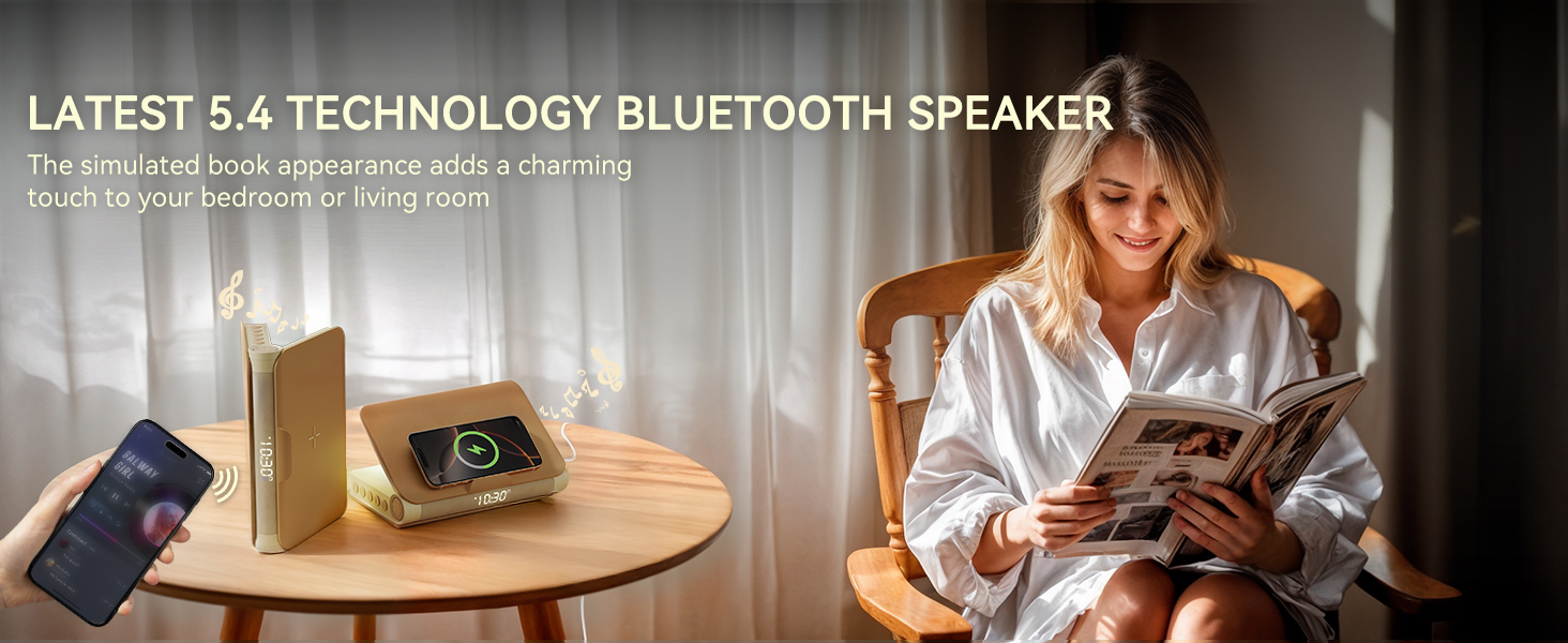 bluetooth speaker wireless charging