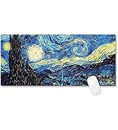 CENNBIE Durable XXL Size Mouse Pad Large Starry Night Game/Office/Home/Desk Mouse Pad/Keyboard Ma...