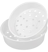Angoily 2pcs Steam Rack Practical Steamer Basket Kitchen Gadgets Multipurpose Plastic Steamer Ste...