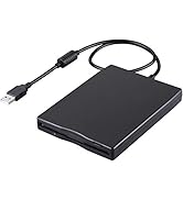 Zmarthumb - USB Floppy Disk Reader Drive, 3.5¨ External Portable 1.44 MB FDD Diskette Drive for M...