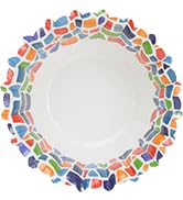 30 Pcs Small Paper Bowls, 8oz Floral Disposable Soup Bowl, Heavy Duty Printed Disposable Bowls Fo...