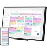 15.6 inch Wall Planner Digital Calendar Electronic Calendar Chore Chart,2025 Smart Touchscreen Fu...