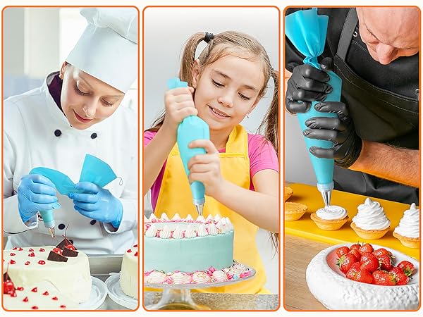 Piping Bags and Tips Set