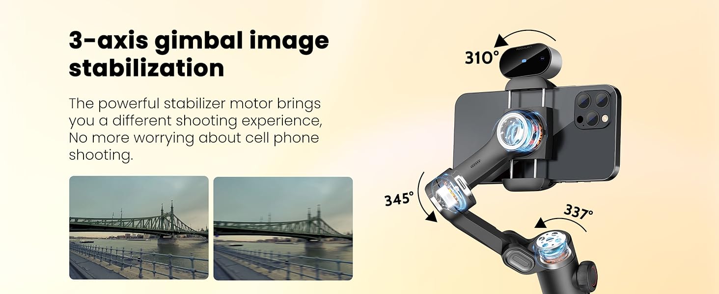 3-axis gimbal image stabilization 