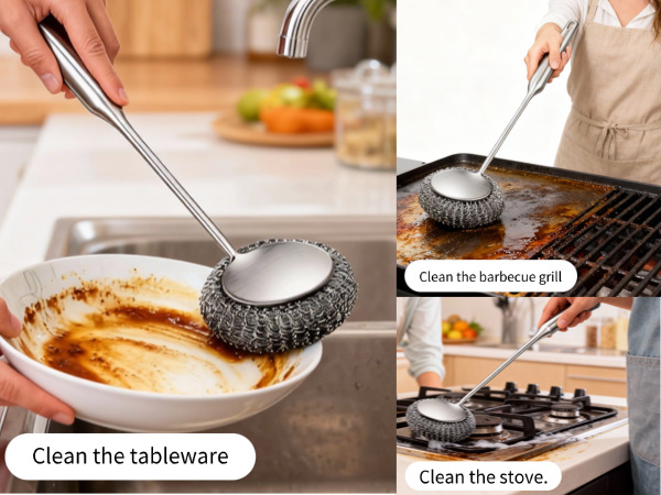 Steel Wool Scrubber
