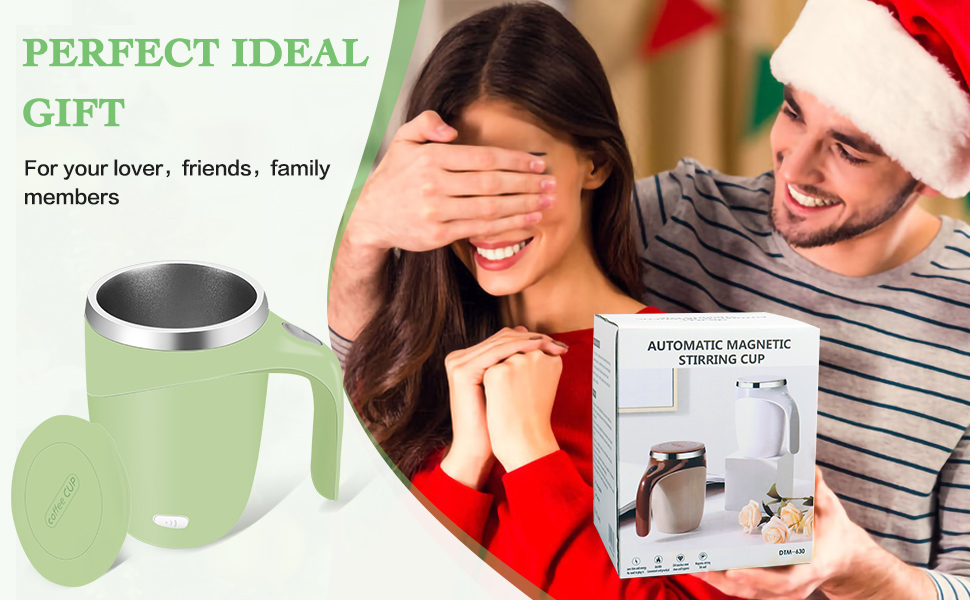 Rechargeable automatic magnetic Self stirring coffee mug electric Mixing Cup