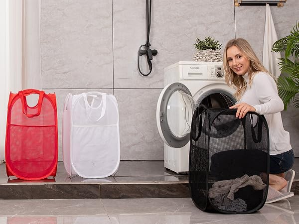 HOUSE AGAIN LAUNDRY HAMPER