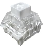 Kailh Box White Clicky Keyboard Switch,3-pin 45gf Pre-Lubed Dustproof Waterproof RGB SMD Key Swit...