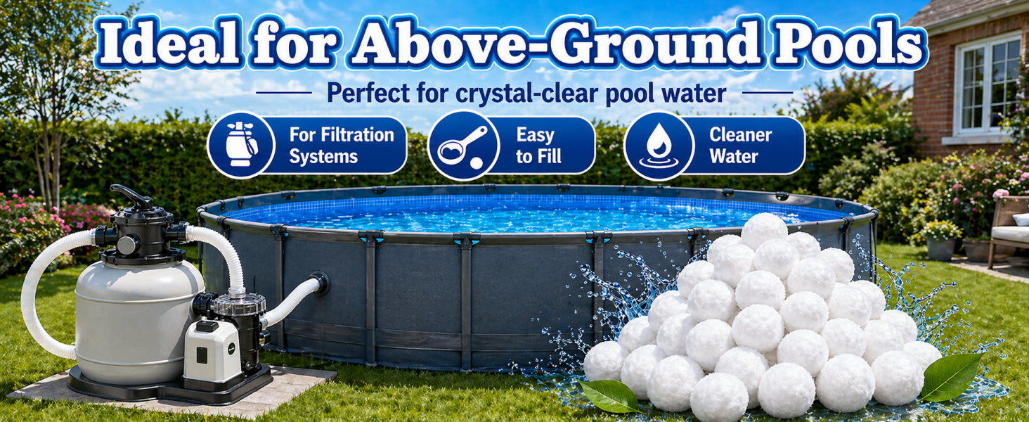 Pool Filter Balls