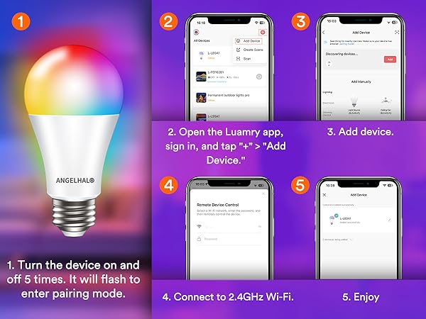 how to connect the APP