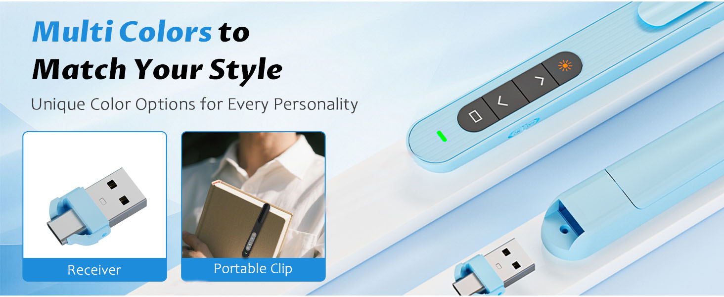 presentation clicker usb c