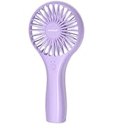 TriPole Handheld Fan Mini Personal Fan, Portable Battery Operated Fan USB Rechargeable Small Fan ...