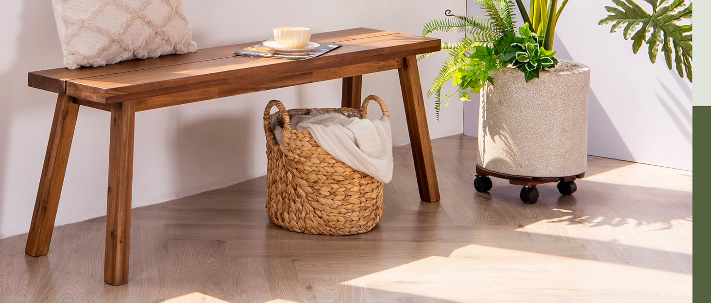 Bench solid wood