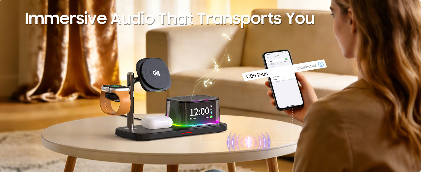 7 in 1 wireless charging station