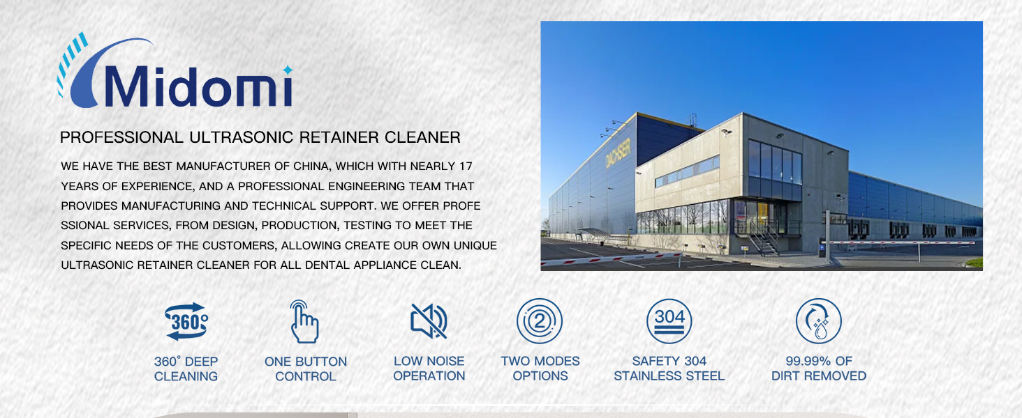 Midomi retainer cleaner