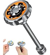 MIXTRYS Metal Fidget Toys for Adults - Fidget Toy with Handle 2-in-1 Click Sound or Silent Smooth...
