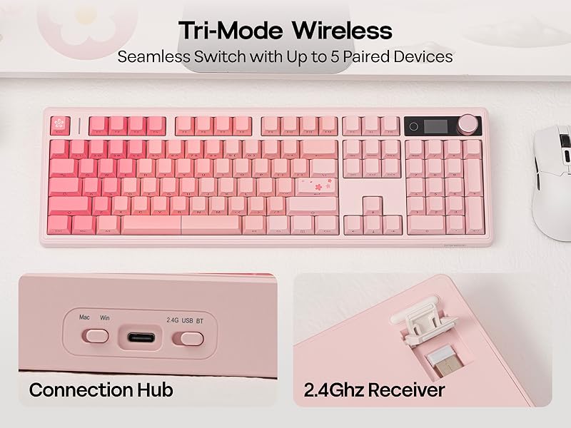 TH108 V2 PRO Wireless Gaming Keyboard