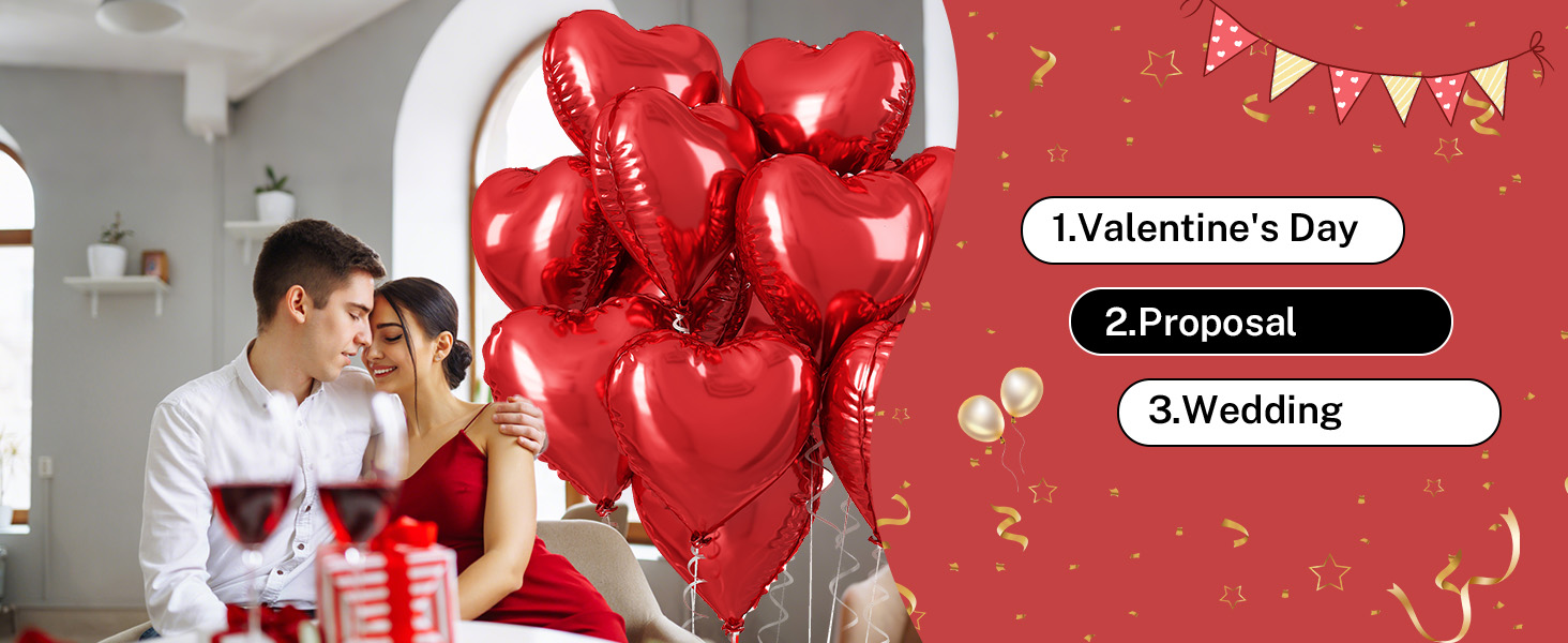 heart balloons