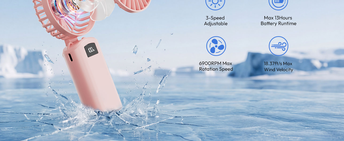 Portable Handheld Mini Fan