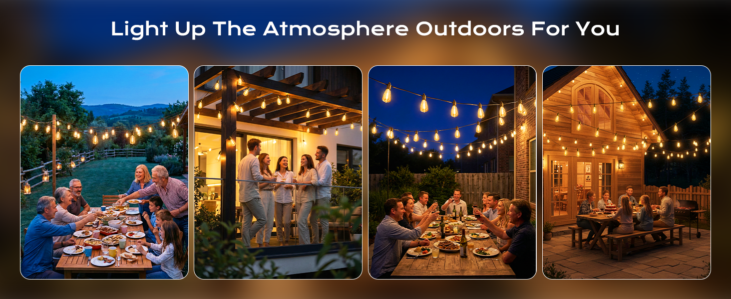 solar string lights outdoor