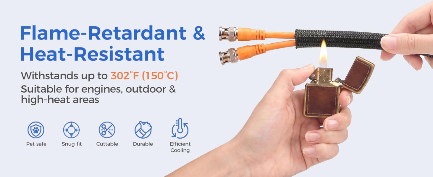 cable sleeve wire loom cord cable wire protector cable management sleeve cord cable hider cord cover