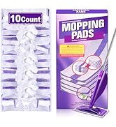 IOPRETTY Mop Pads Refill for Swiffer WetJet - 10 PCS Disposable Pad for Hardwood Wood Tile Lamina...