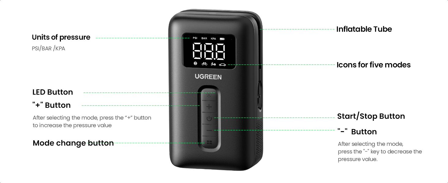 tire inflator portable