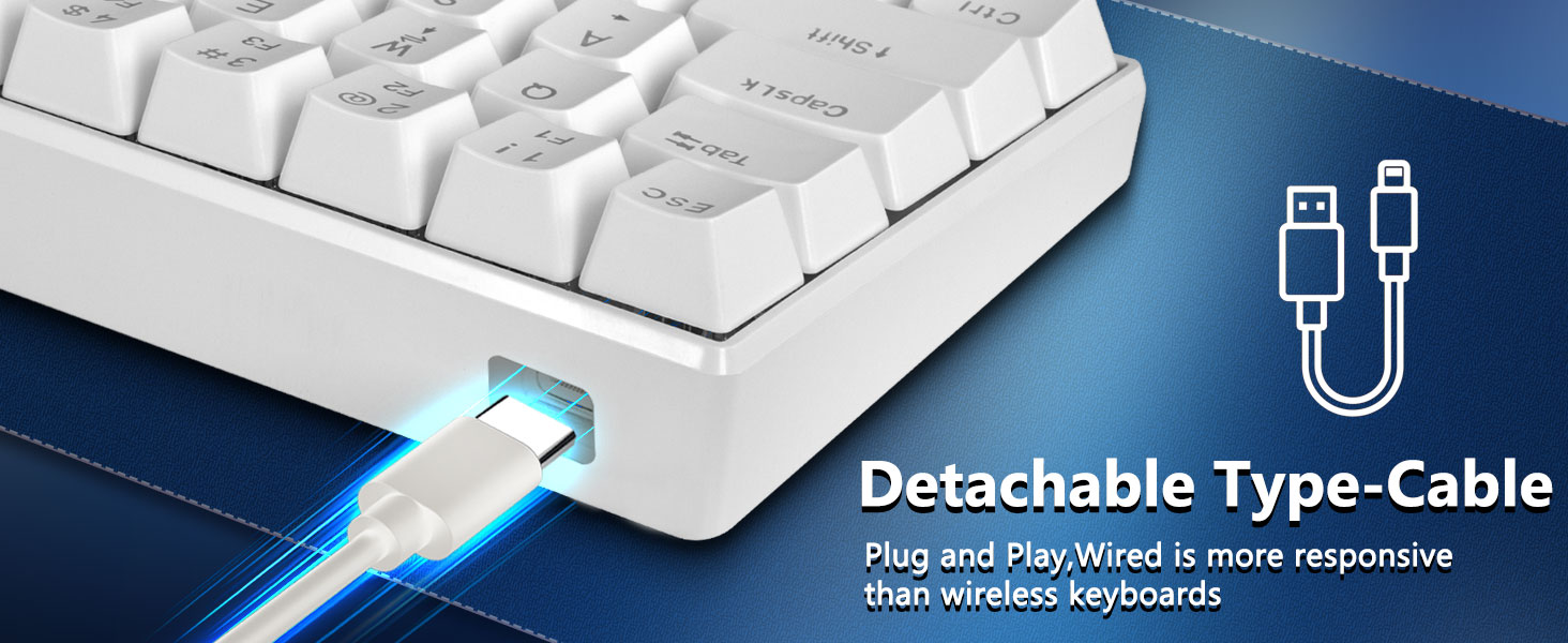 60% Wired Mechanical Keyboard