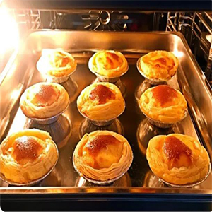 Good thermal conductivity, even heating