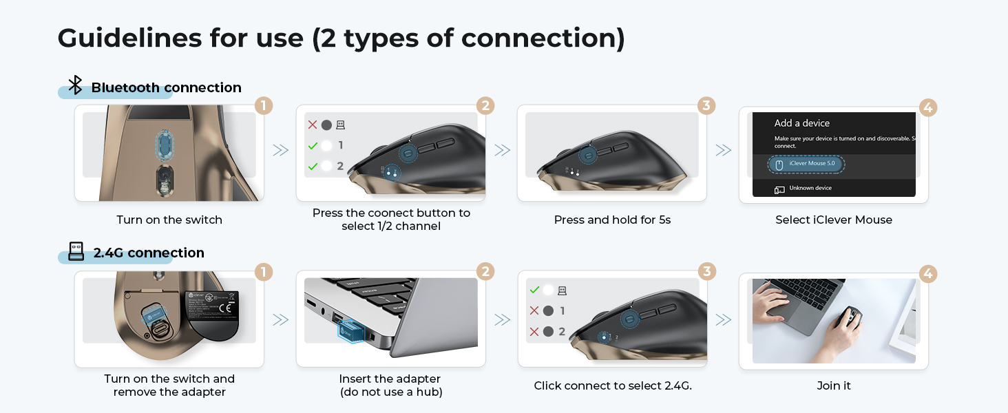 iclever mouse