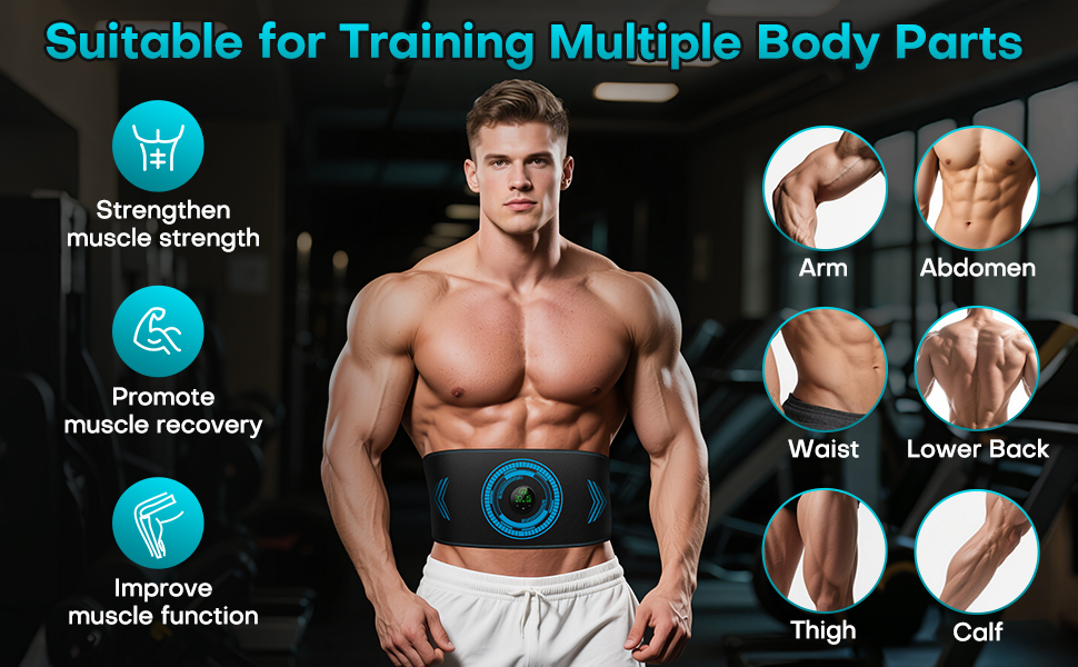 Electronic ABS Stimulator Muscle Toner